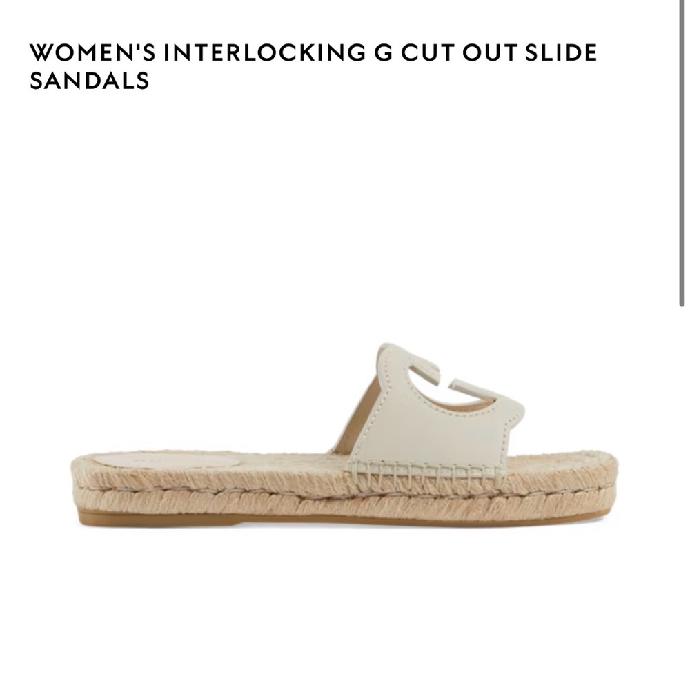 Gucci slides worn once